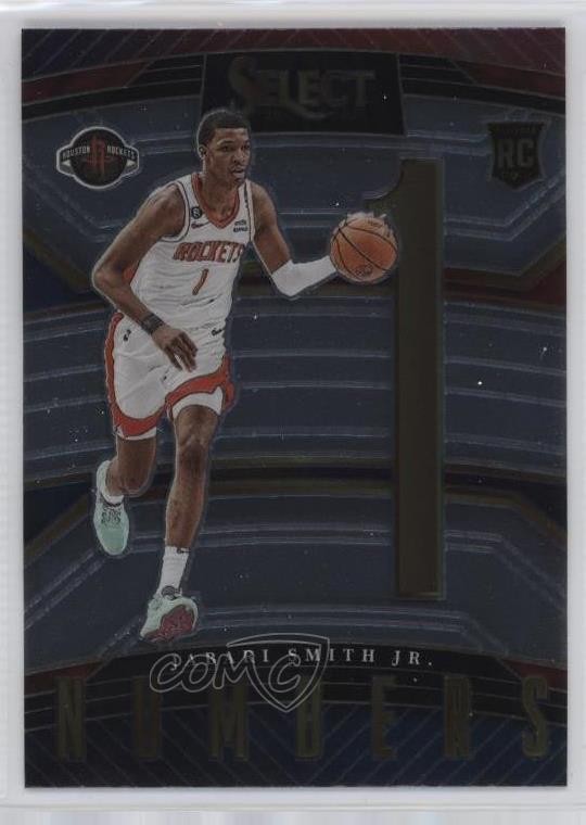2022-23 Panini Select Select Numbers Jabari Smith Jr #20 0jq7