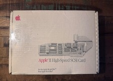 Apple II High-Speed SCSI Card New in Box NIB Vintage Expansion Card Rare