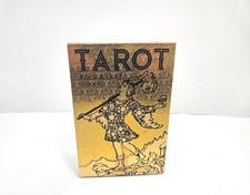 Lo Scarabeo Tarot Black Gold Edition Deck 78 Cards London 1909 Boxed Set