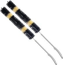 KONEX 30 Inch Long Dryer Lint Brush Vent Cleaner. Heavy-Duty Flexible Gray 