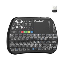 Bluetooth Mini Keyboard with Touchpad, 2.4G Mini Wireless Keyboard and Mouse