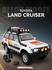 1990 1:24 Toyota Land Cruiser LC 80 Off-Road Diecast Model Scale SUV Collection
