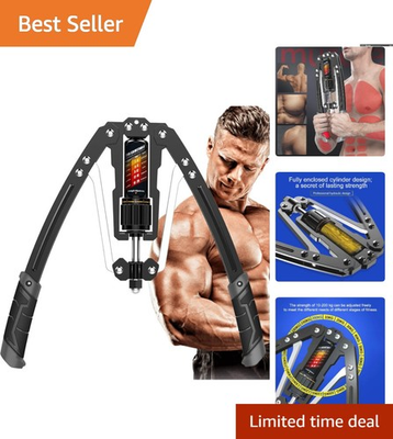 #ad Hydraulic Powered Twister Arm Exerciser 22 440lbs Adjustable Strength Trainer $80.99