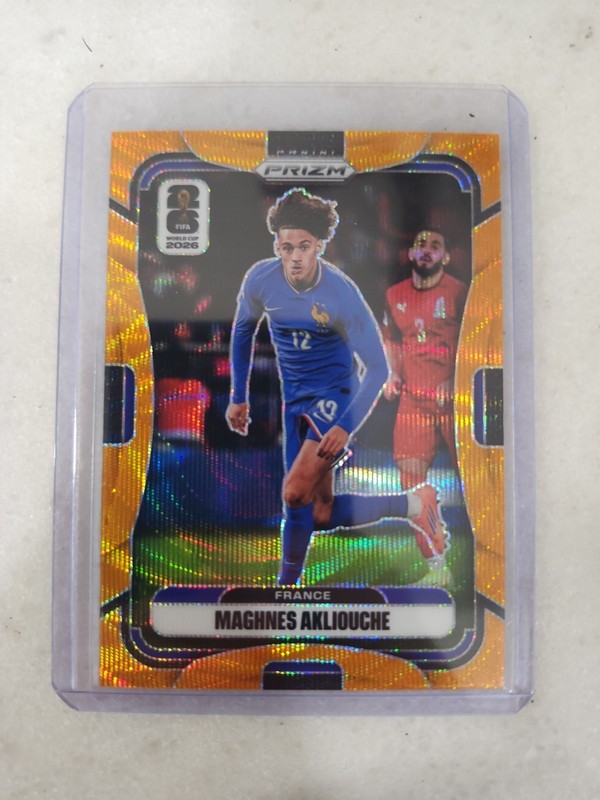 2026 Panini Prizm FIFA World Cup #30 Maghnes Akliouche 3/125