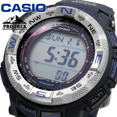 New Casio Pro Trek PRG-260-2 Tough Solar Triple Sensor Outdoor Watch JAPAN