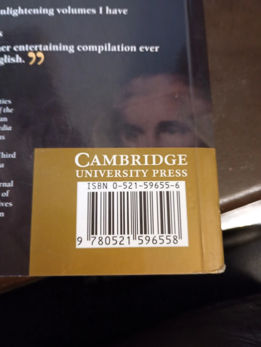 Cambridge Encyclopedia of the English Language David Crystal PB 1995 Illustrated