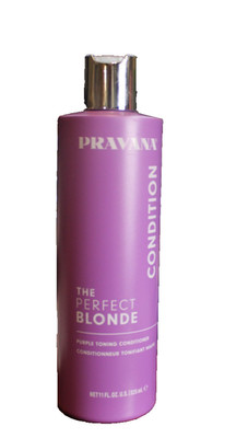 PRAVANA The Perfect Blonde Purple Toning Conditioner , 11 Fl Oz