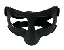 Breathable Carbon Fiber Face Mask Nose for Football Basketball Games