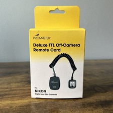 NEW Promaster Nikon TTL Off-Camera Remote Cord 4218