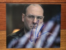 JAMES GANDOLFINI SIGNED AUTOGRAPHED PHOTO THE SOPRANOS JSA COA JAMES SPENCE