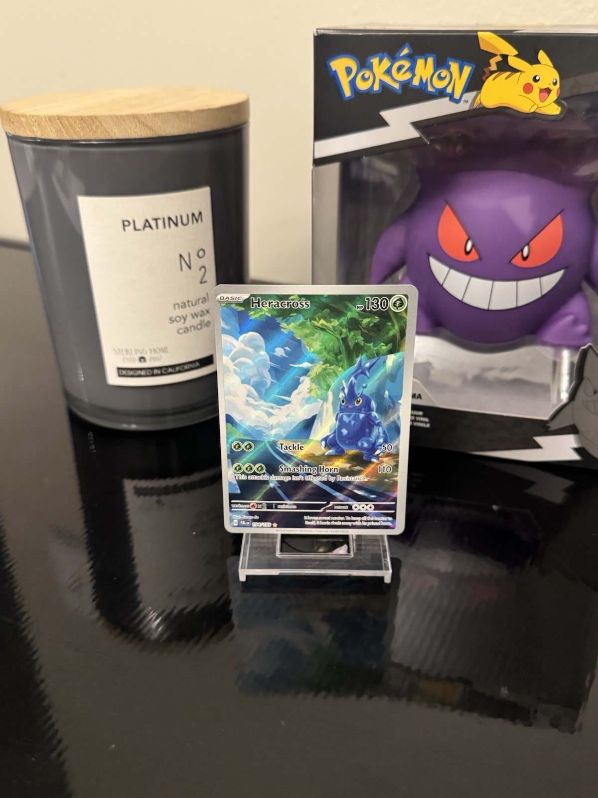 Pokemon TCG Heracross 194/193 Sv02: Paldea Evolved Illustration Rare -NM