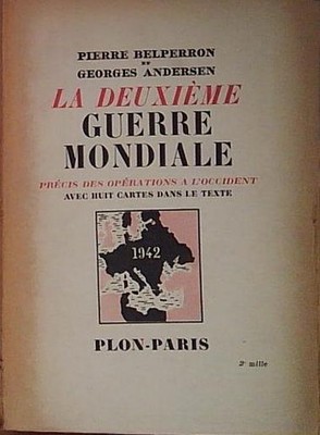 LE DEUXIEME GUERRE MONDIALE plon paris