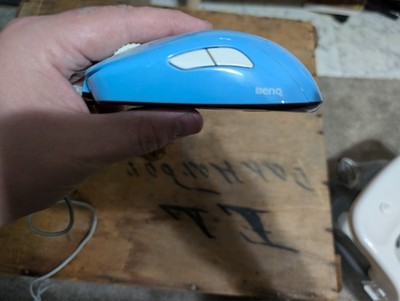 zowie s1 glossy blue finish