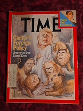 TIME August 8 1977 Aug 9/8/77 Jimmy Carter's Foreign policy Paris fall Fashions