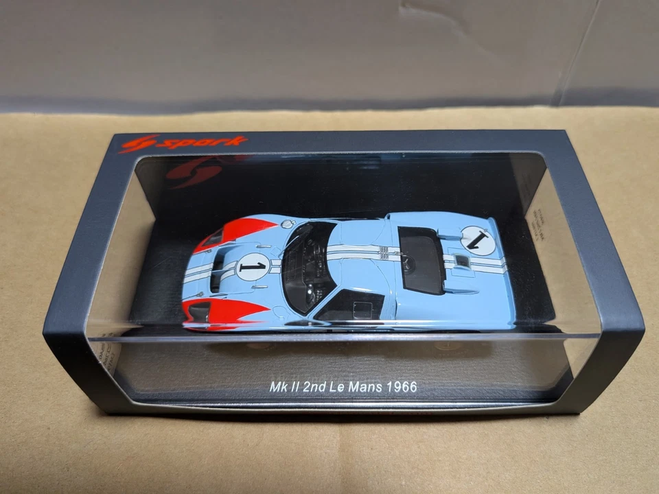 SPARK  S4075 Ford GT40 Mk II   2nd 24H  LM 1966 1/43 - Image 2 of 4
