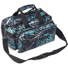 Bulldog Deluxe Range Bag With Strap Nylon 13" x 7" x 7" Serenity Camo - BD910SRN