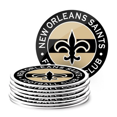 New Orleans Saints NFL 4er Set Untersetzer Coaster Set Bierdeckel