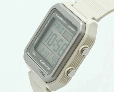 CASIO Collection STANDARD Watch W-221H-8AJF Ivory Unisex Japan New