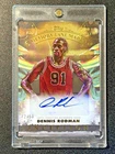 Dennis Rodman 2024-25 Topps Inception Memory Lane Marks GOLD Auto 41/50 Bulls