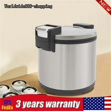 19L/20Qt Electric Commercial Rice Warmer Restaurant Non-stick Rice Warmer 110W