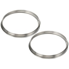 Half Hard Nickel Silver Wire, 2Pcs 20Gauge/0.8x0.8mm,6m Square Craft Wire