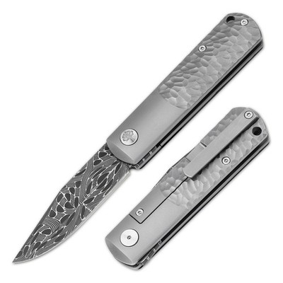 BÖKER BRLW Meteoriten Damast Sammler Taschenmesser Titan Frame Lock 110673DAM