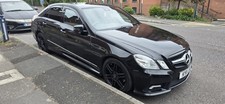 Mercedes E350 CDI blue Efficiency 2011