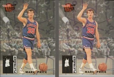 92 - 93 Ultra Fleer  PLAYMAKER  - MARK PRICE  # 6   (PAIR)