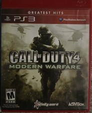 Call of Duty 4 Modern Warfare PS3 Video Game of the Year COD Infinity Ward Mili