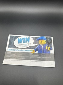 LEGO 60273 City Police Instruction Manual Book Only Books 1 & 2