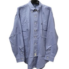 Ralph Lauren Yarmouth Cotton Pinpoint Oxford Long-Sleeve Dress Shirt 17.5 NWT