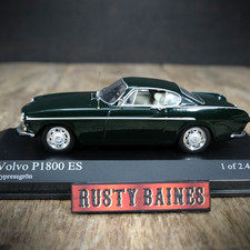 MINICHAMPS Volvo P1800 ES Coupe, Cypress Green, 1/43 Boxed