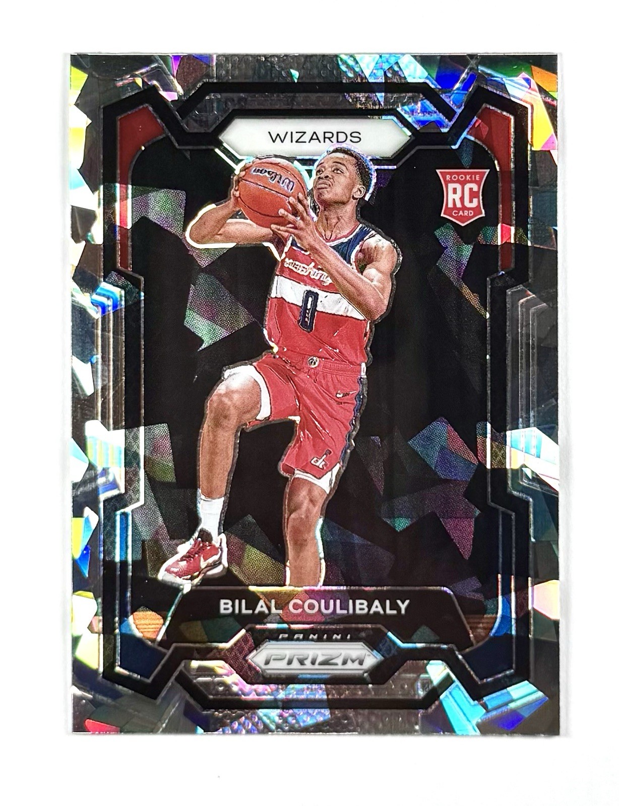 2023-24 Panini Prizm - Bilal Coulibaly #153 Ice Prizm (RC)