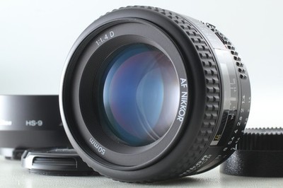 [MINT w/hood] Nikon AF Nikkor 50mm f/1.4 D Standard Prime AF Lens From JAPAN