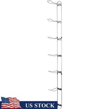 Sturdy Garage Sports Ball Rack Holds 7 Balls Space Saving Storage Solution New