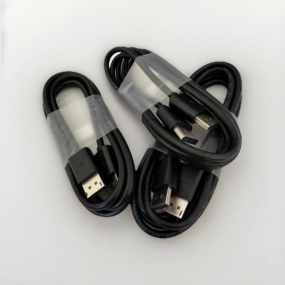 Original Dell DisplayPort Kabel | DisplayPort zu DisplayPort | 1.8m | Neu - Bild 3 von 3