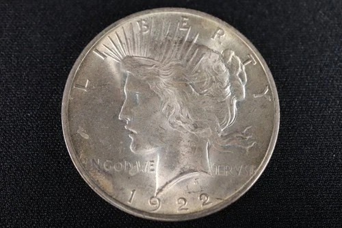 NobleSpirit Very Choice BU 1922 Silver Peace Dollar Bright Color
