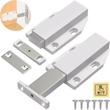 Magnetic Push Latch Heavy Duty Push to Open Cabinet Hardware Magnetic Touch Lat