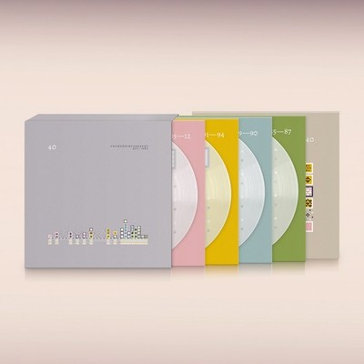 The Wedding Present 40 Frosted White 4 x Vinyl LP Deluxe Box Set New Sealed