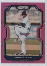 2021 Panini Prizm Pink Prizm Edwar Colina #51 2k3