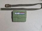 Vintage GI Joe “A Real American Hero” Belt Buckle w/ Belt And Ammo Figure Pouch