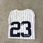 Don Mattingly New York Yankees #23 Pinstripe Jersey Signed MLB Baseball