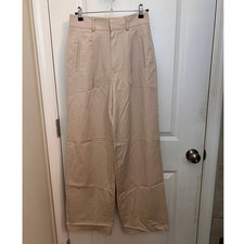 Everlane Wide Leg Trousers Sz 0 Quiet Luxury Minimalist Academia Preppy Business