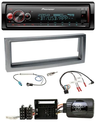 Pioneer Bluetooth USB Lenkrad DAB Autoradio für Citroen C5 ab 2005 grau-metallic - Bild 1 von 4