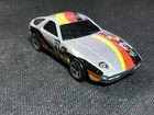 Vintage 1978 Hot Wheels 1:64 Silver Porsche 928 Sports Car - Thailand