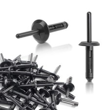 50pcs Blind Rivets Pins Trim Fastener Clips B...