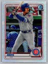 2020 Bowman Draft #BD-80 Miguel Amaya Chrome Refractor