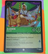 Lorcana Fabled 92/204 Aladdin Prince Ali Foil