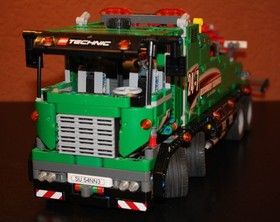 Lego Technic 42008 Tow Truck with Instructions Power Function, Pneumatics