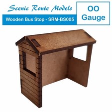OO Gauge Laser Cut MDF Kit Wooden Bus Stop BS005